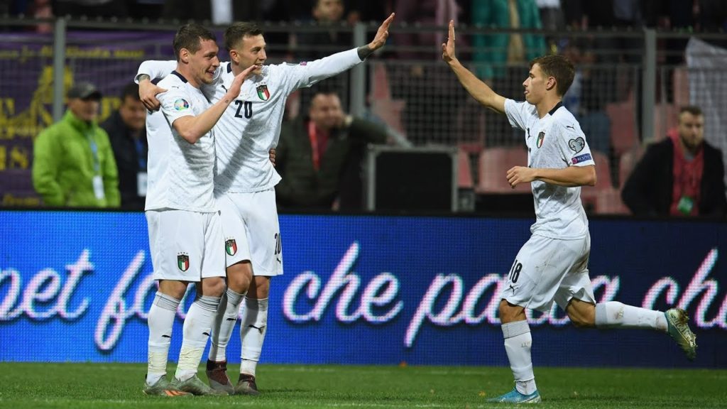 euro2020 1 1024x576 - EURO2020予選 イタリア代表はアウェーでボスニアヘルツェゴビナ代表に快勝