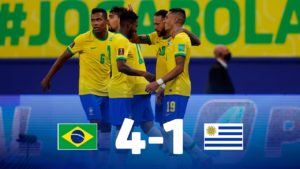 2022 1 300x169 - 2022カタールワールドカップ予選 ネイマール、ラフィーニャなどの活躍によりブラジル代表はホームで4発快勝